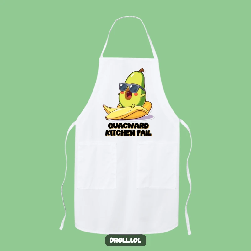 Funny Avocado Apron: Cook With Comedy, Cool Fruit, Great Funny Gift