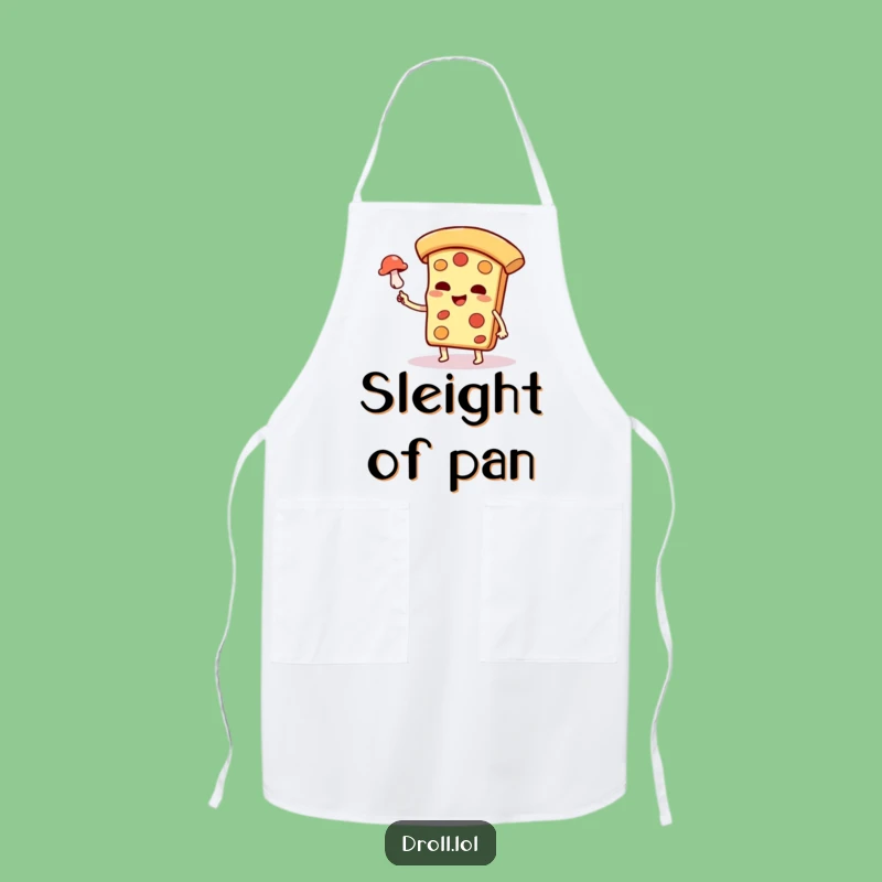 Funny Pizza Magic Apron: Smug Slice Chef Trick, Perfect Funny Cook's Gift