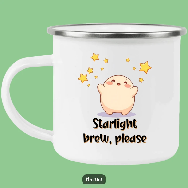 Funny Blob Star Catcher Camping Mug - Adventure Under the Stars!