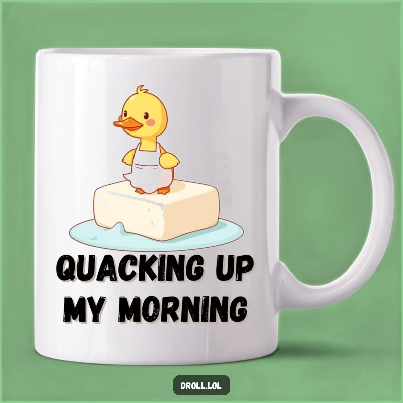 Funny Tripping Duck Soap Mug: Hilarious Kitchen Fails Gift for Clumsy Friends!