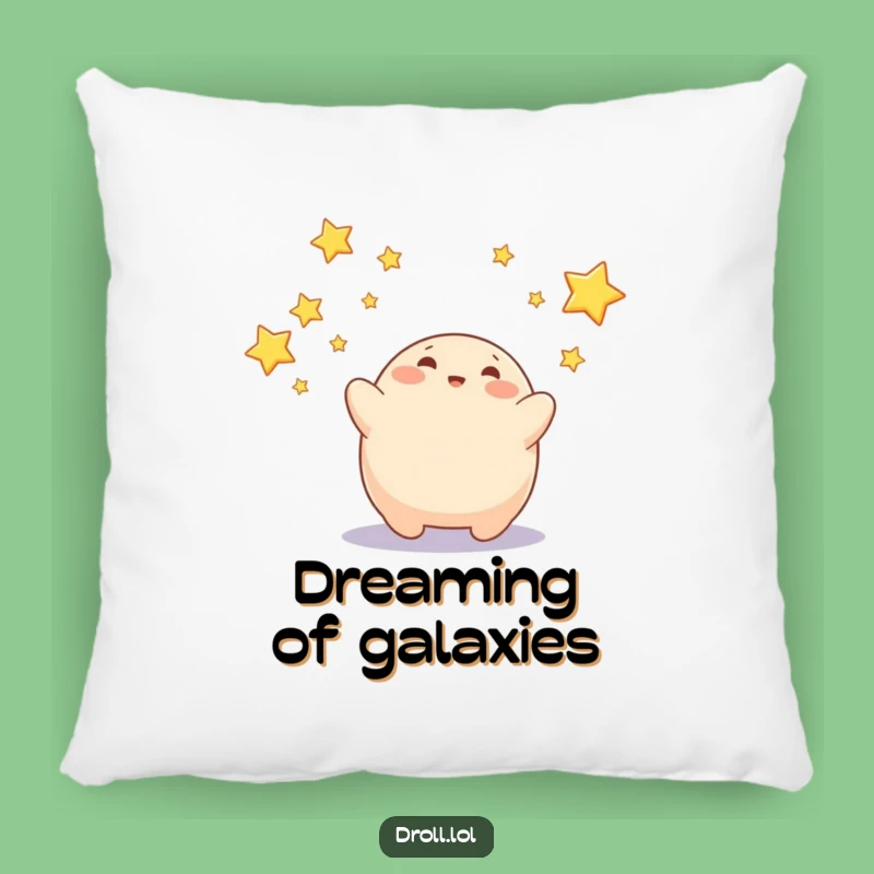 Funny Blob Star Catcher Pillow - Dreamy Comfort & Hilarious Decor!