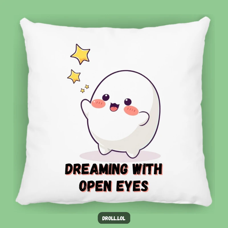 Funny Blob Star Catcher Pillow - Cozy Dreams & Playful Decor!