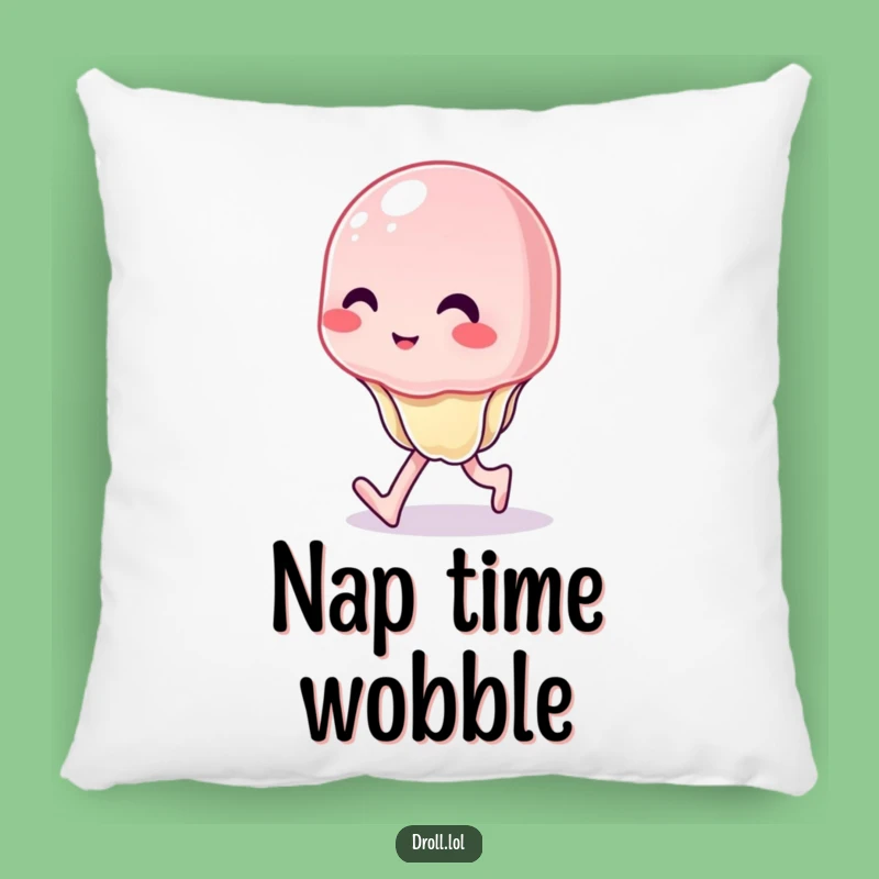 Funny Wobbly Jelly Pillow: Cozy Comfort and Hilarious Art for a Gift