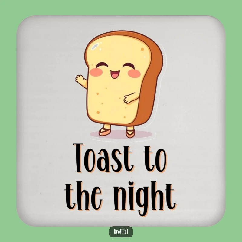 Funny Ballet Bread Coaster Set: Protect Surfaces with Whimsical Charm