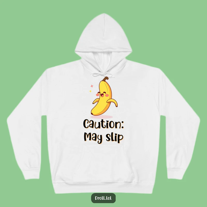 Funny Banana Slip Hoodie: Cozy Comical Wear, The Ultimate Funny Gift for Laugh Lovers
