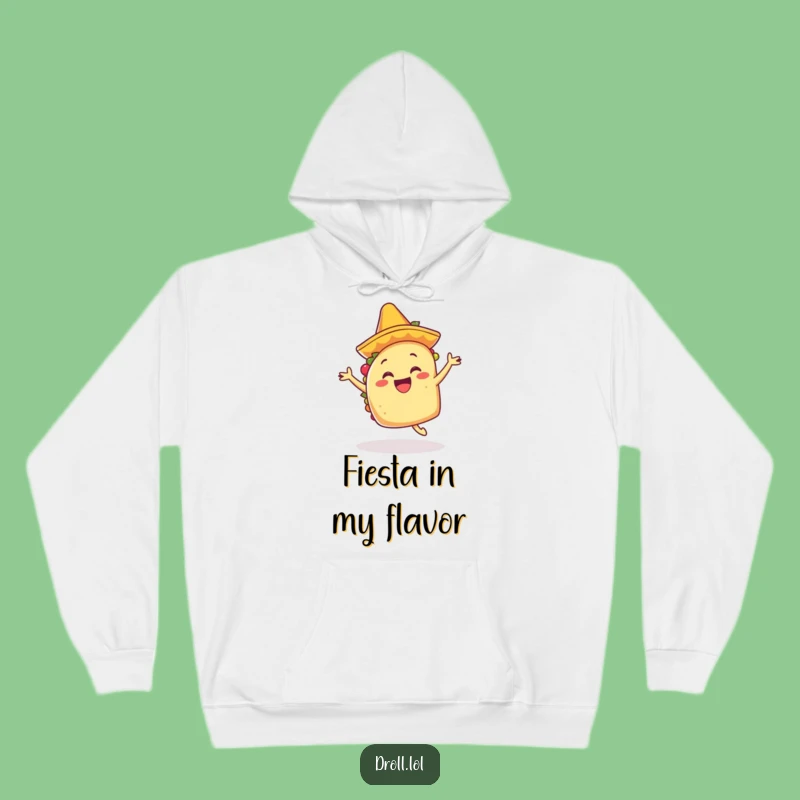 Cozy Funny Dancing Taco Hoodie: Warm Fiesta Vibes and a Hilarious Gift