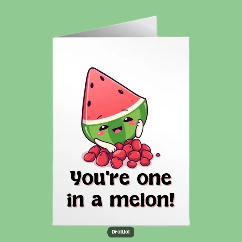 Free Printable Congrats Card: Watermelon Slip, Hilarious Downloadable Achievement Gift