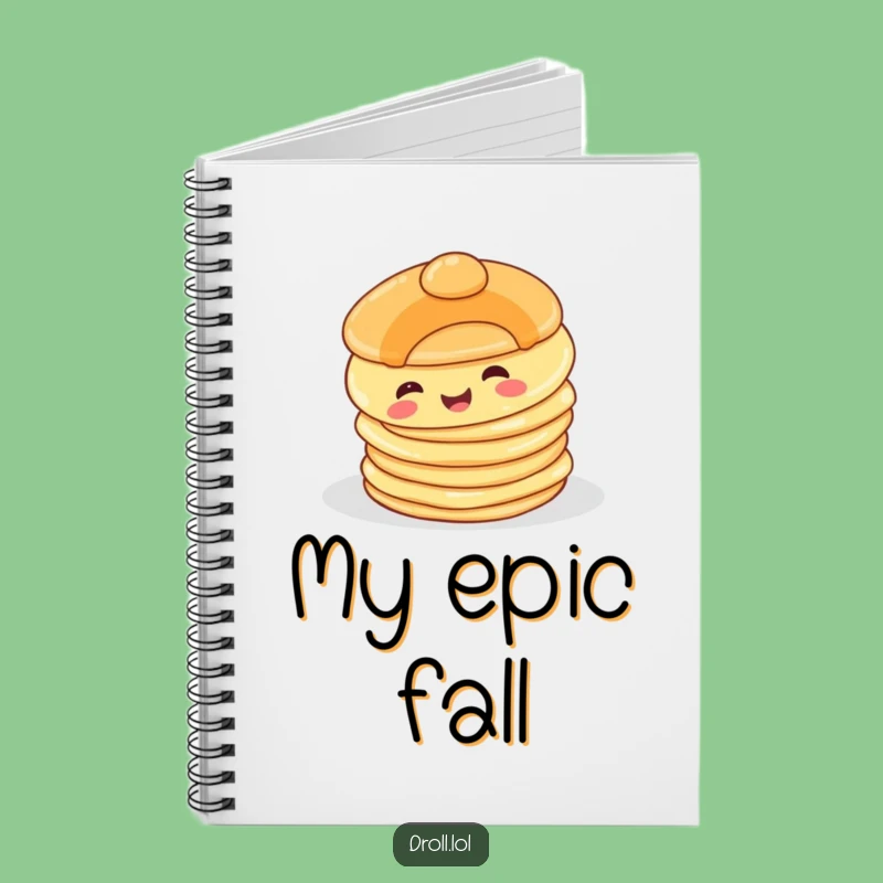 Funny Happy Pancake Notebook: Jot Down Ideas with a Comical Breakfast Surprise, Perfect Funny Gift