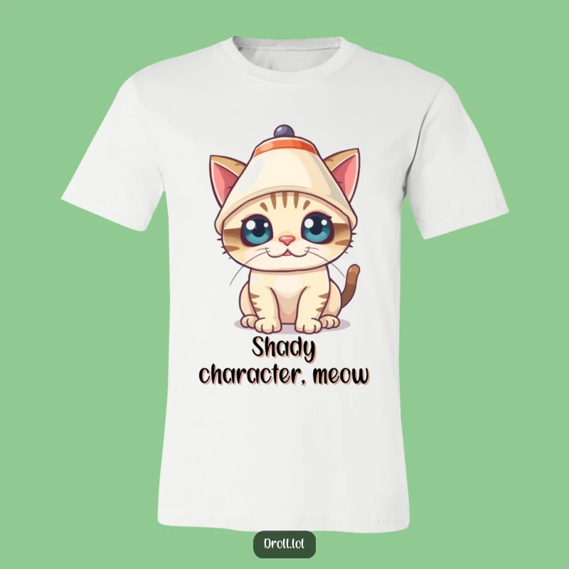 Funny Cat Lampshade T-Shirt: Party Cat Style - Hilarious Gift!