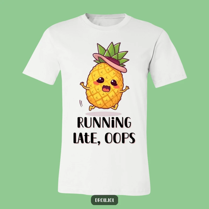 Funny Pineapple Escape T-Shirt - Hilarious Fugitive's Perfect Funny Gift
