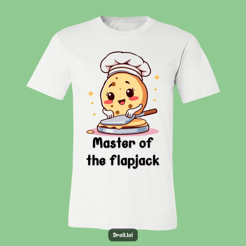 Funny Cookie Chef Pancake T-Shirt - Wear Your Culinary Prowess!