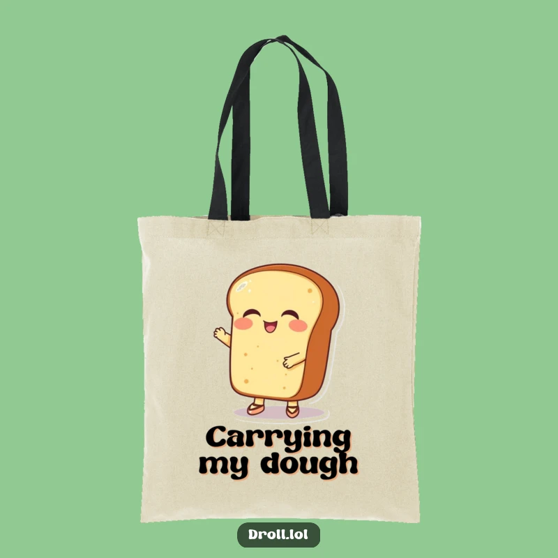 Funny Ballet Bread Tote Bag: Carry Your Essentials with Charm