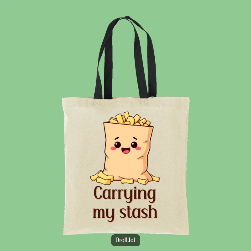Funny Mischievous Potato Tote Bag - Spacious & Hilarious Snack Bag Gift