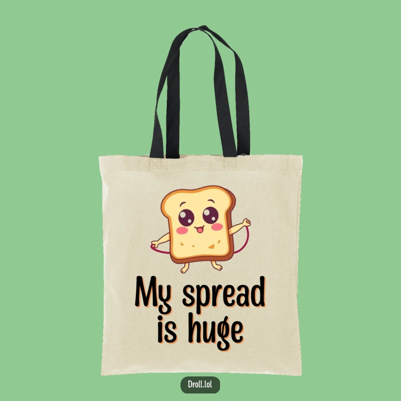 Funny Toast Googly Eyes Tote Bag: Carry Your Essentials with Hilarious Charm